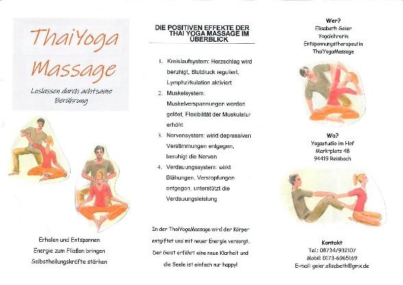 Thai Yoga Massage